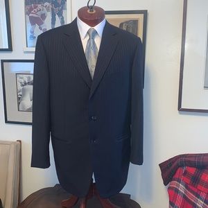 Mens Pal Zileri 2pc suit 100% wool 54eu
